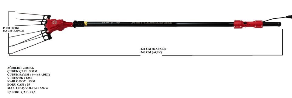 DERENTÜRK ZEYTİN HASAT MAKİNASI