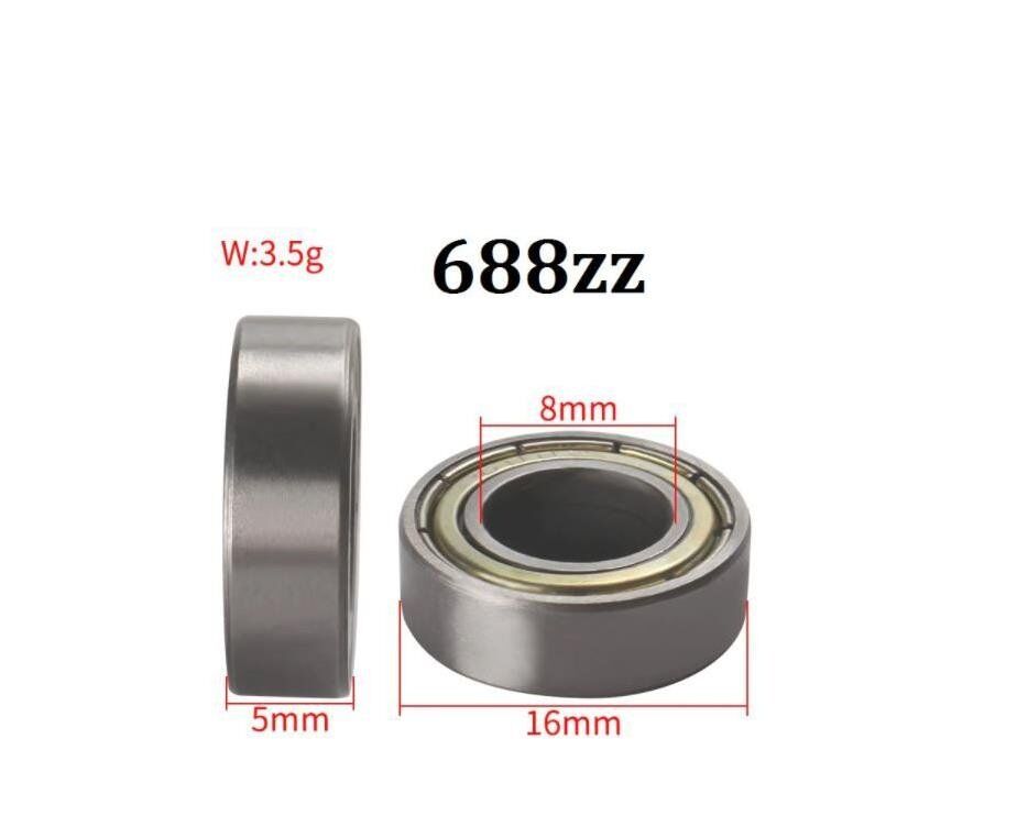 BİYEL KOLU KÜÇÜK RULMAN 688 EBF